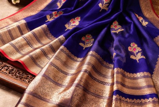 Pure Chanderi Silk Saree – A Complete Guide to Timeless Elegance