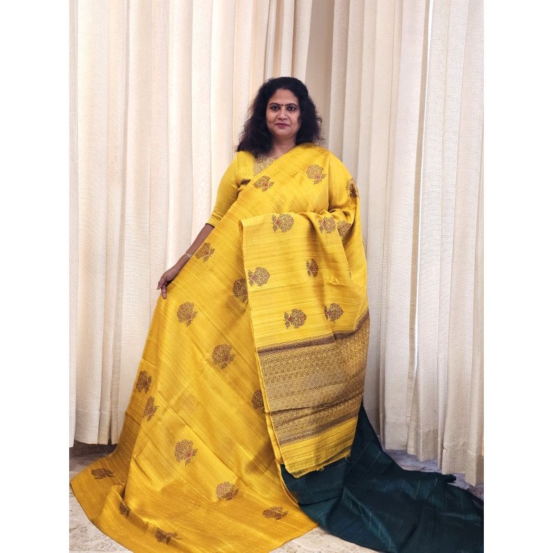 PURE DUPION RAW SILK